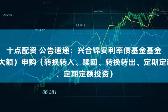 十点配资 公告速递：兴合锦安利率债基金基金暂停（大额）申购（转换转入、赎回、转换转出、定期定额投资）