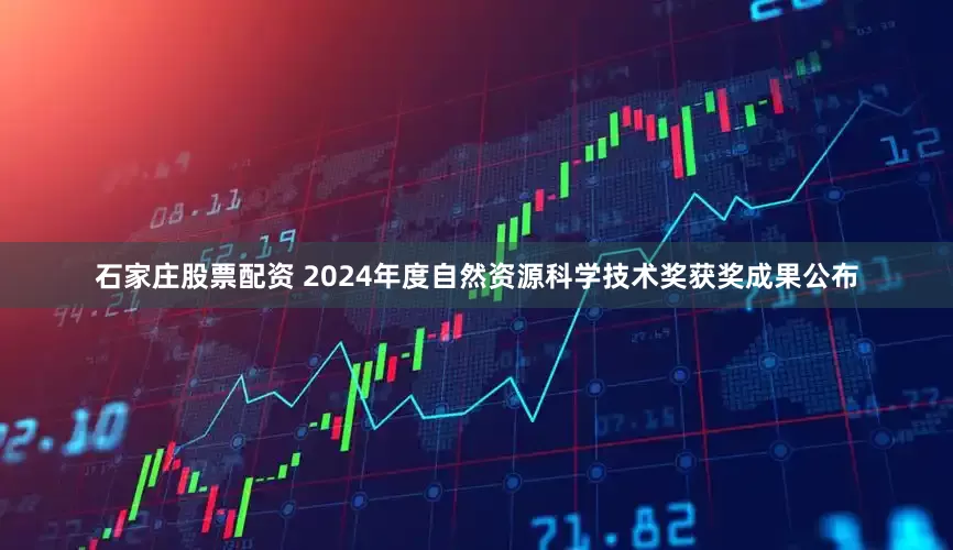 石家庄股票配资 2024年度自然资源科学技术奖获奖成果公布